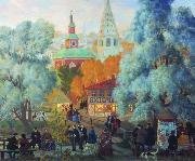 Boris Kustodiev Country Germany oil painting artist